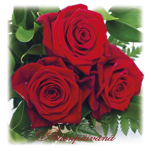 2-osainen äitienpäiväkortti