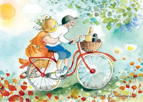 Postikortti Minna Immonen