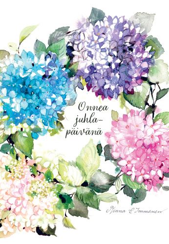 2-osainen kortti Minna Immonen