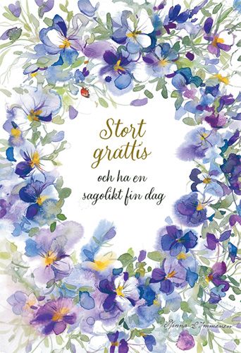 2-osainen kortti Minna Immonen ruotsinkielinen