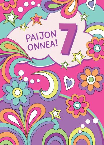 Postikortti onnittelu 7v Hallmark