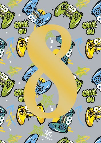 Postikortti onnittelu 8v