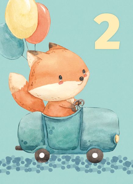 Postikortti onnittelu 2v