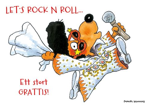 Postikortti ruotsinkielinen Mauri Kunnas