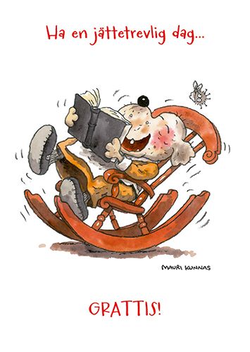 Postikortti ruotsinkielinen Mauri Kunnas