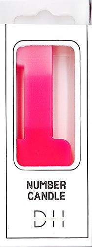 Numerokynttilä 1
