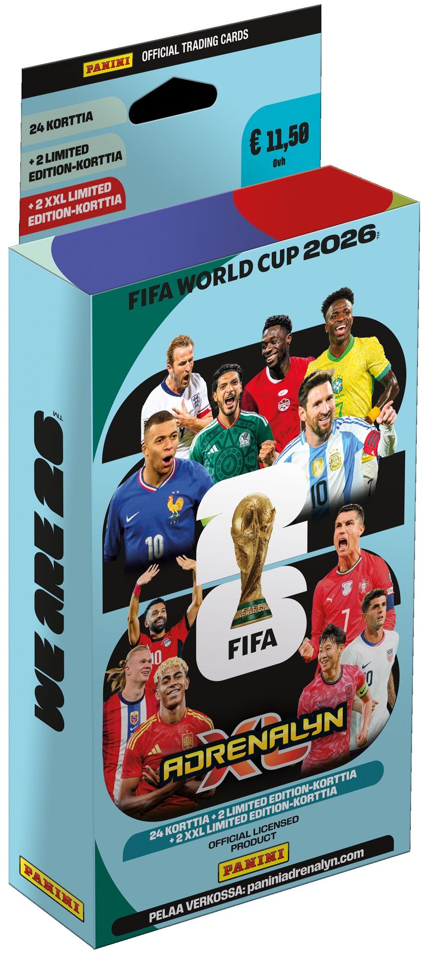 Fifa Adrenalyn XL World Cup 2026 - ECO Blister Kortit