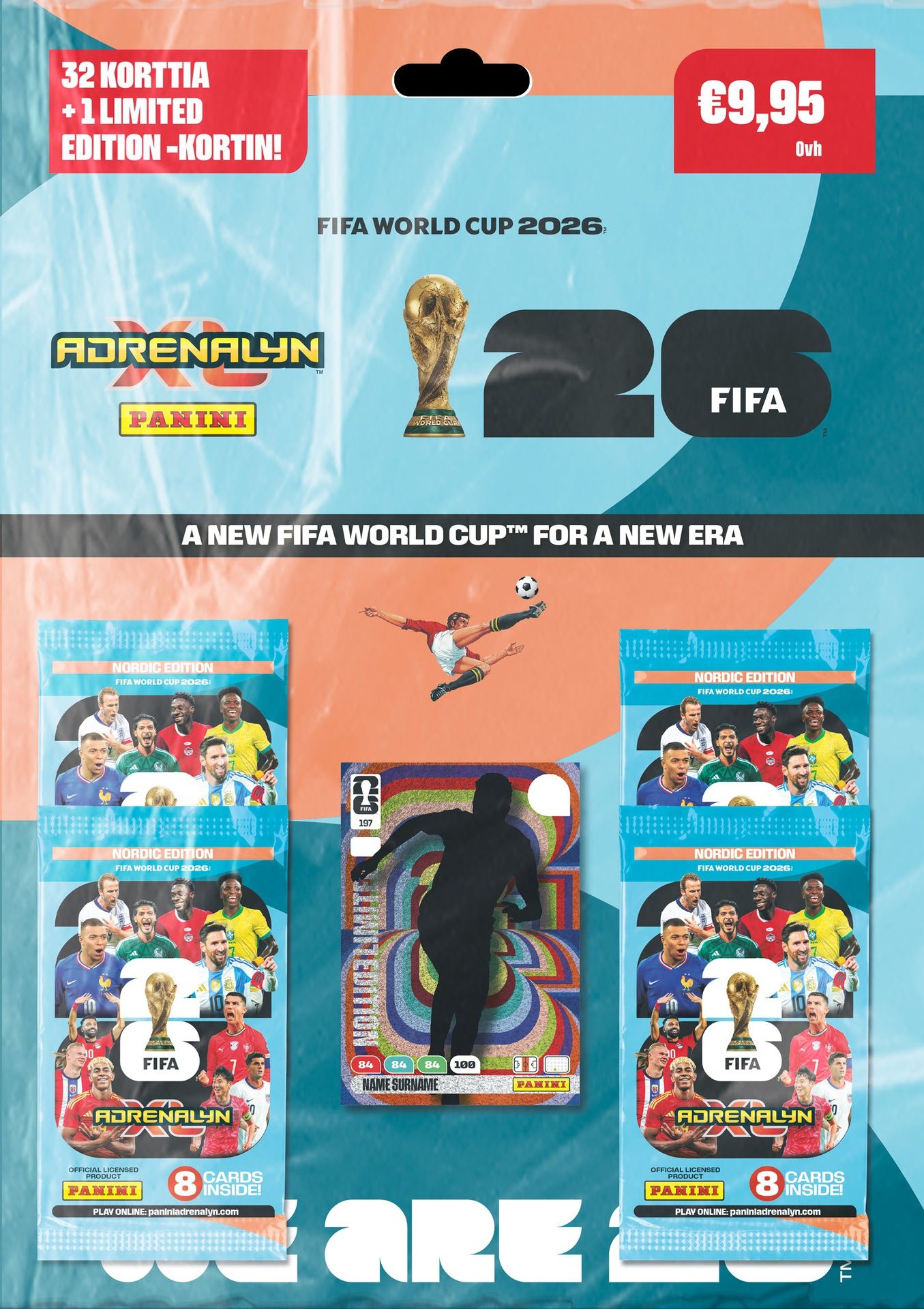 Fifa Adrenalyn XL World Cup 2026 - Multipack Kortit
