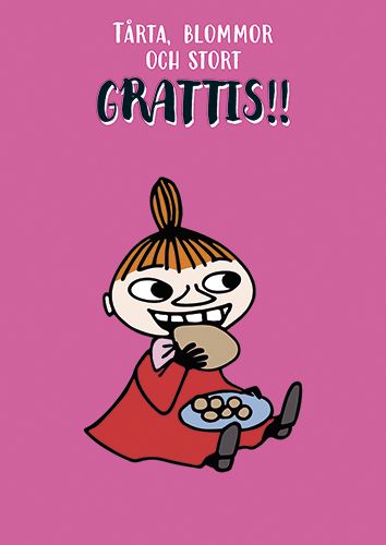 Postikortti Muumi ruotsinkielinen