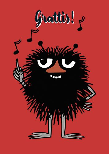 Postikortti Muumi ruotsinkielinen