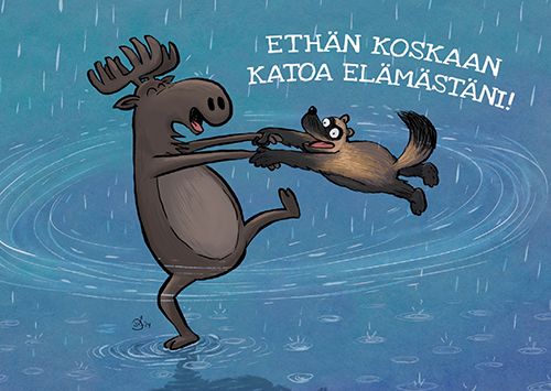 Postikortti Kamala luonto