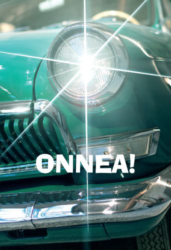 2-osainen onnittelukortti