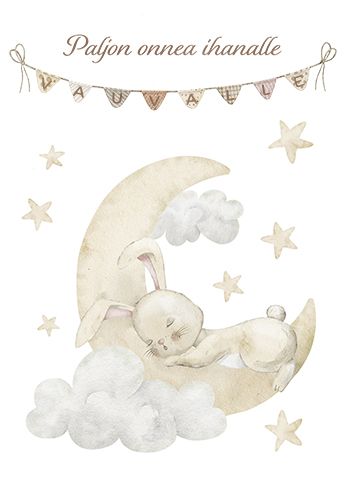 2-osainen vauvaonnittelu