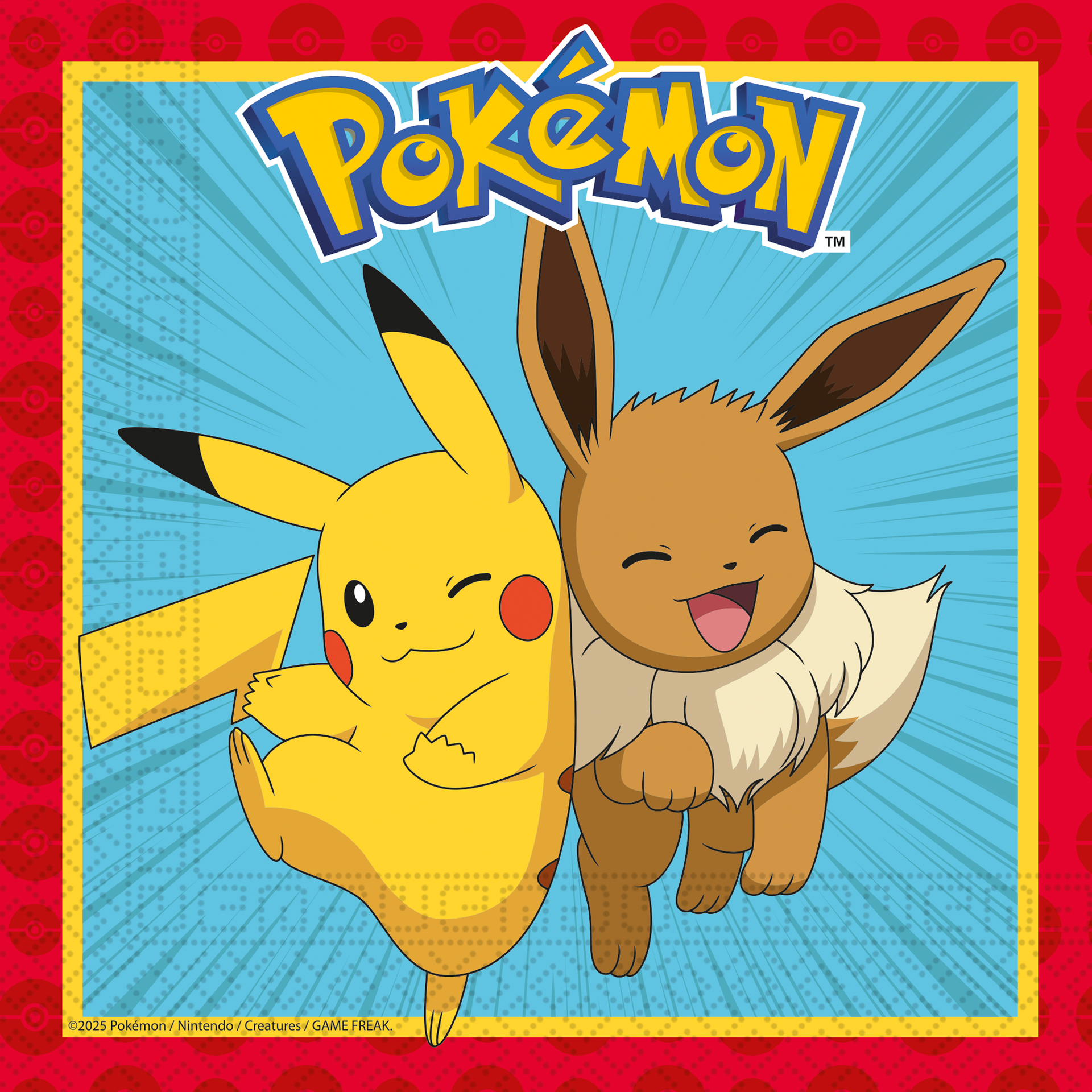 Lautasliina Pokemon 20 kpl