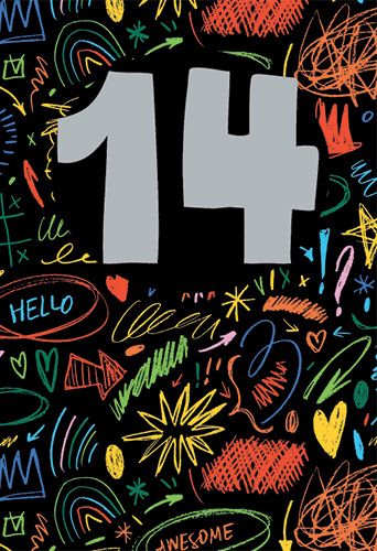 2-osainen vuosikortti 14v