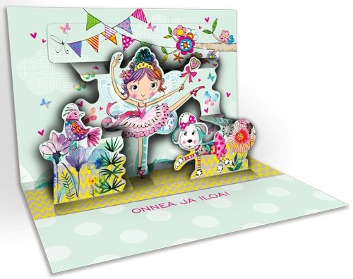 2-osainen lastenkortti