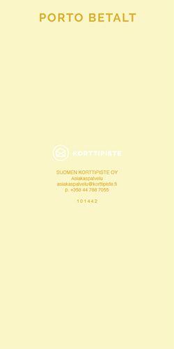 Ruotsinkielinen riviopaste pääsiäinen 1 lokero