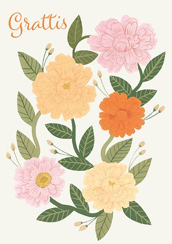 Postikortti Iisa Nuorttila ruotsinkielinen