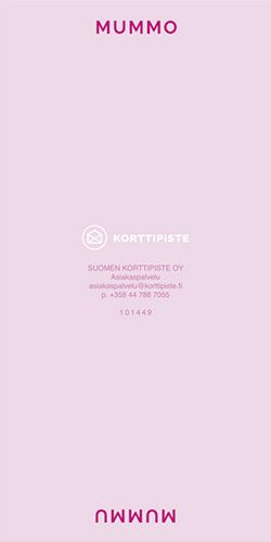 Riviopaste 1 lokero Mamma-Mummi-Mummo-Mummu