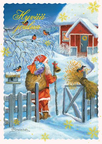 Joulukortti Timo Puheloinen