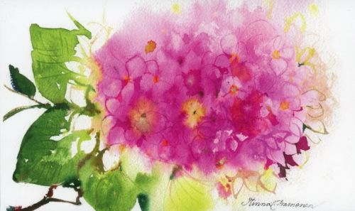 2-osainen kortti  Minna Immonen