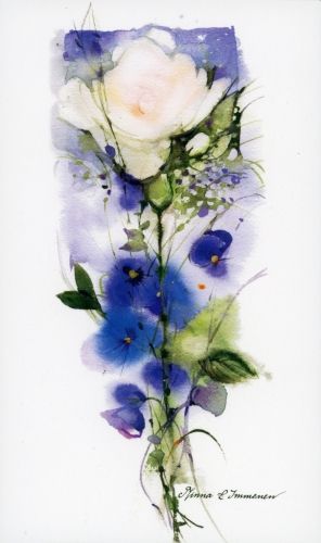 2-osainen kortti  Minna Immonen