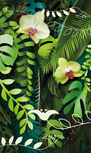 2-osainen kortti tekstitön Hallmark