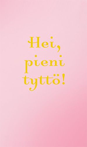 2-os vauvakortti tyttö