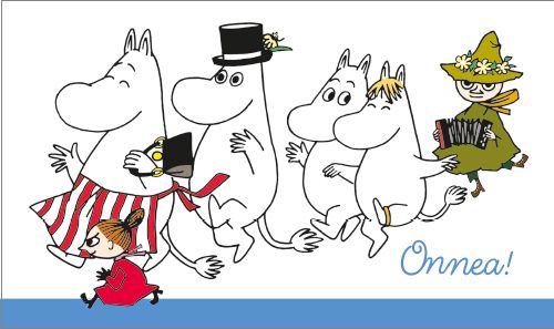 2-osainen Muumikortti