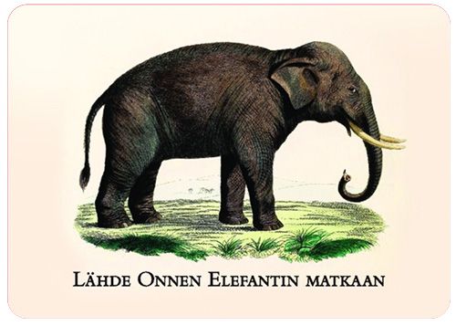 Postikortti ajatelma