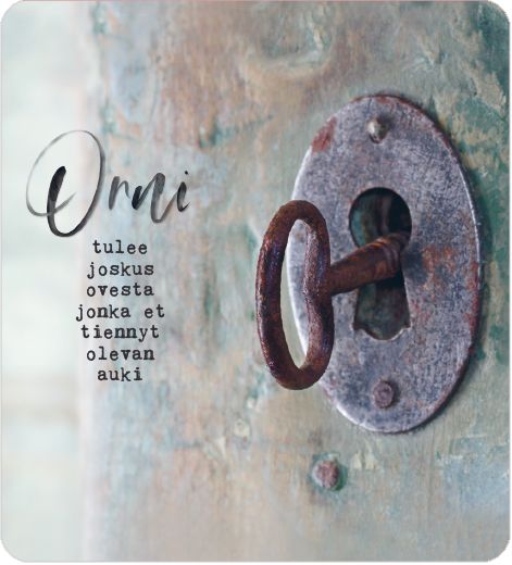 2-osainen neliökortti Anna-Mari West