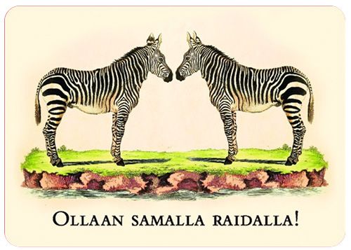 Postikortti ajatelma