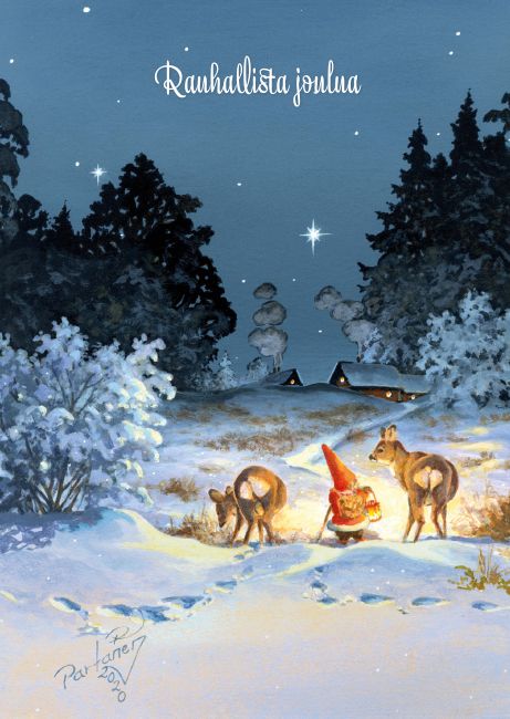 Joulukortti Raimo Partanen