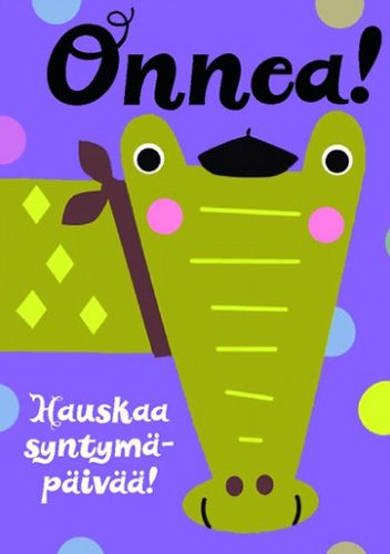 Postikortti lasten onnittelu