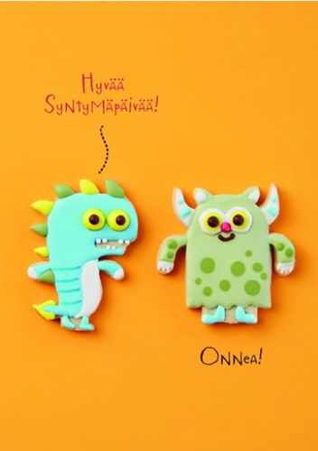 Postikortti lasten onnittelu