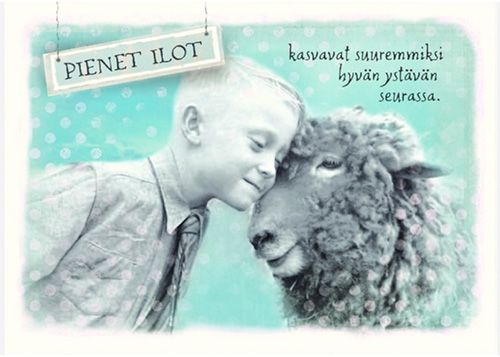 Postikortti ajatelma