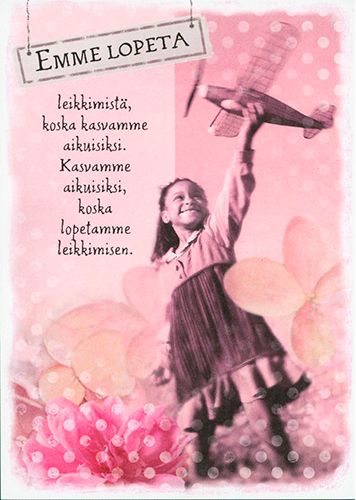 Postikortti ajatelma