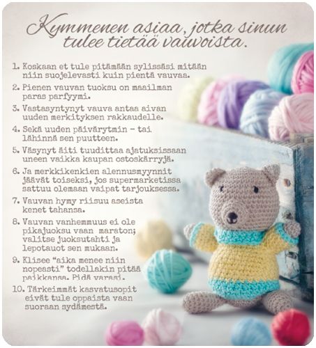 2-osainen vauvakortti Anna-Mari West