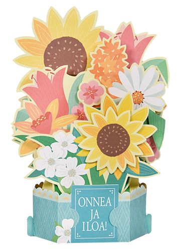 2-osainen pop-up-kortti