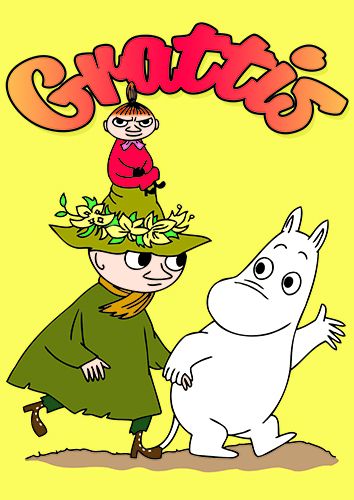 Postikortti Muumi ruotsinkielinen