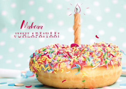 Postikortti syntymäpäivä