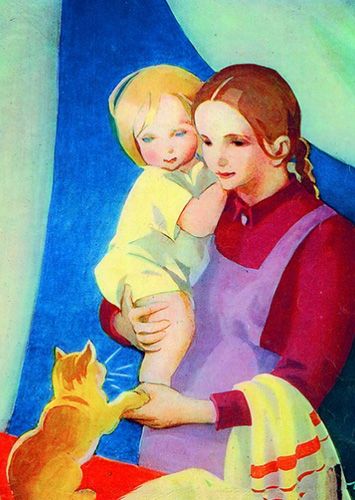 Postikortti Martta Wendelin