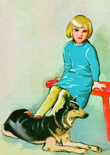 Postikortti Martta Wendelin