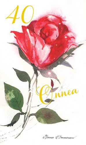 2-osainen vuosikortti 40v Minna Immonen