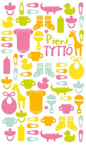 2-os vauvakortti tyttö