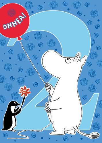 Postikortti Muumi 2v