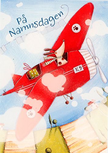 Postikortti nimipäivä ruotsinkielinen