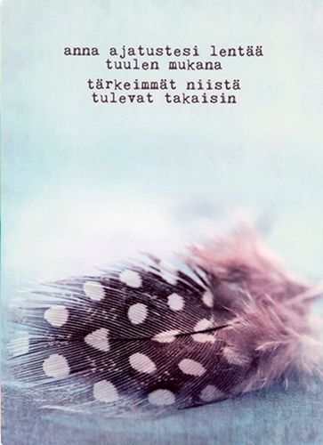 Postikortti Anna-Mari West