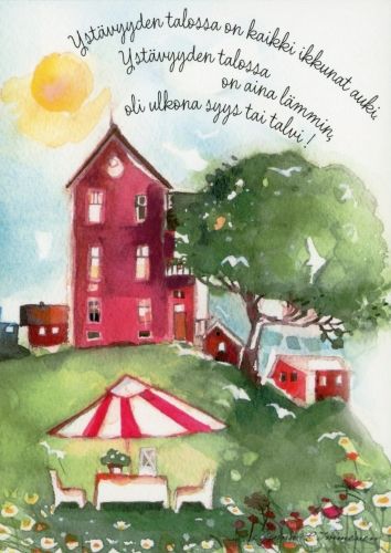 Postikortti Minna Immonen