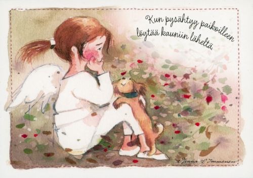 Postikortti Minna Immonen